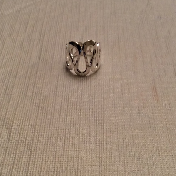 RLM Studio Sterling 925 Swirl Design Ring- 7 - Picture 3 of 8